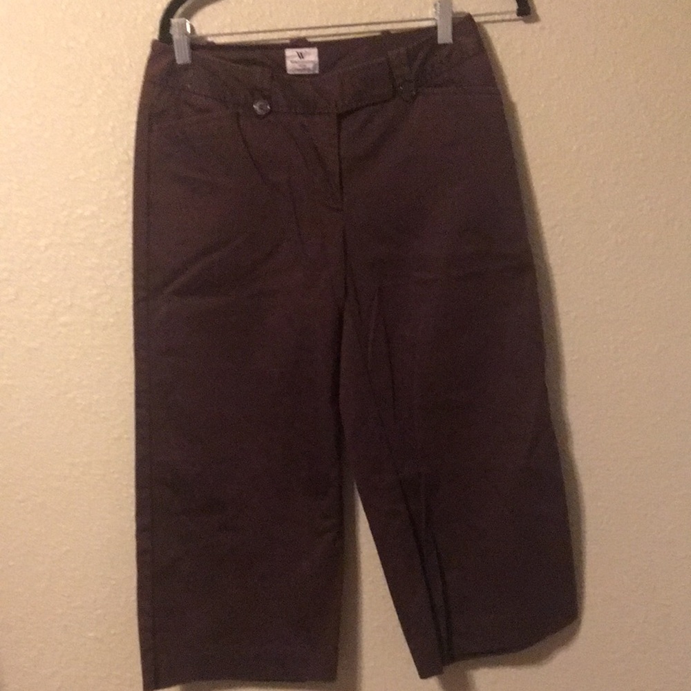 🌺Worthington Petite Modern fit capris SZ 4P